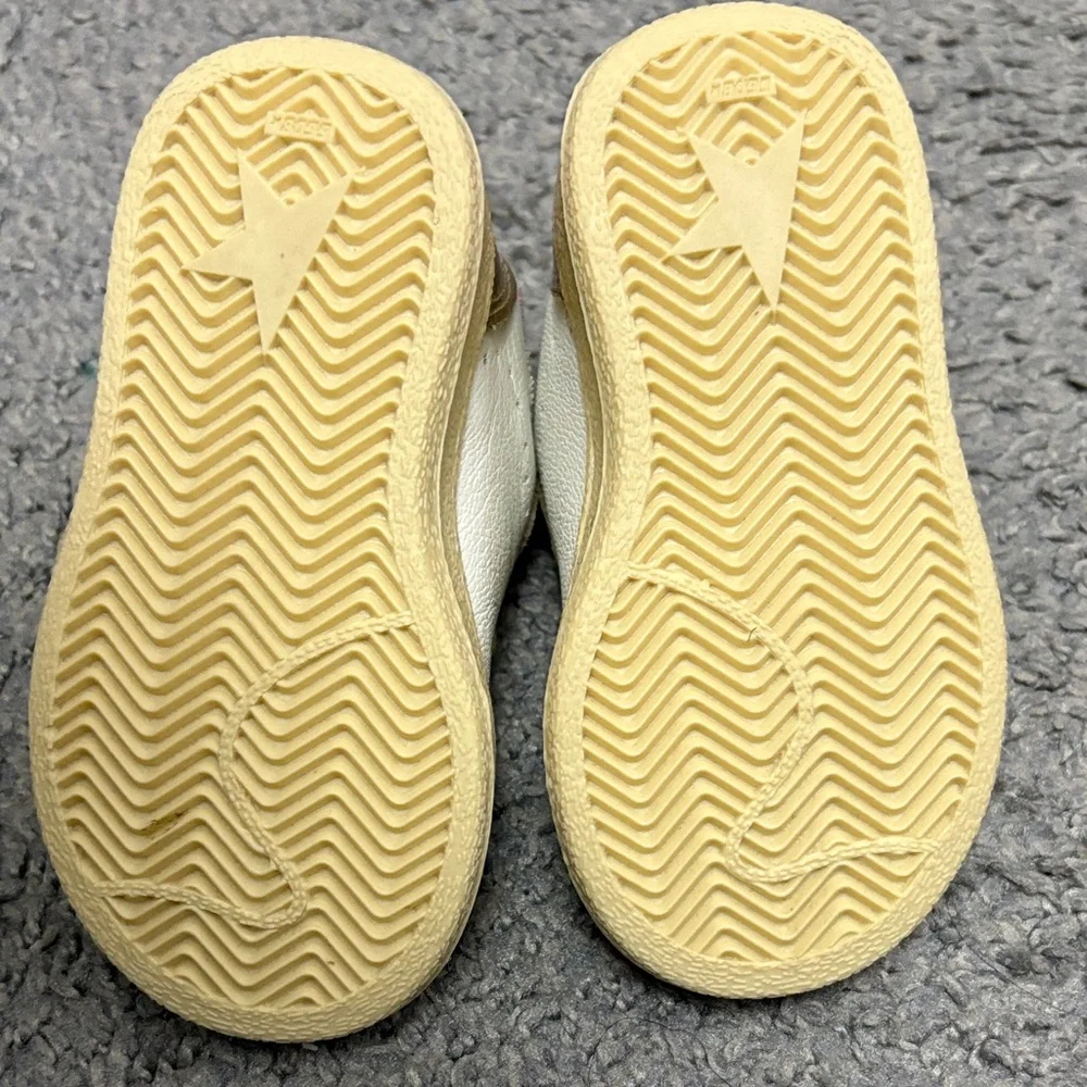 Kids Cream and Pastel Multi Sneaker - Picture 4 of 7